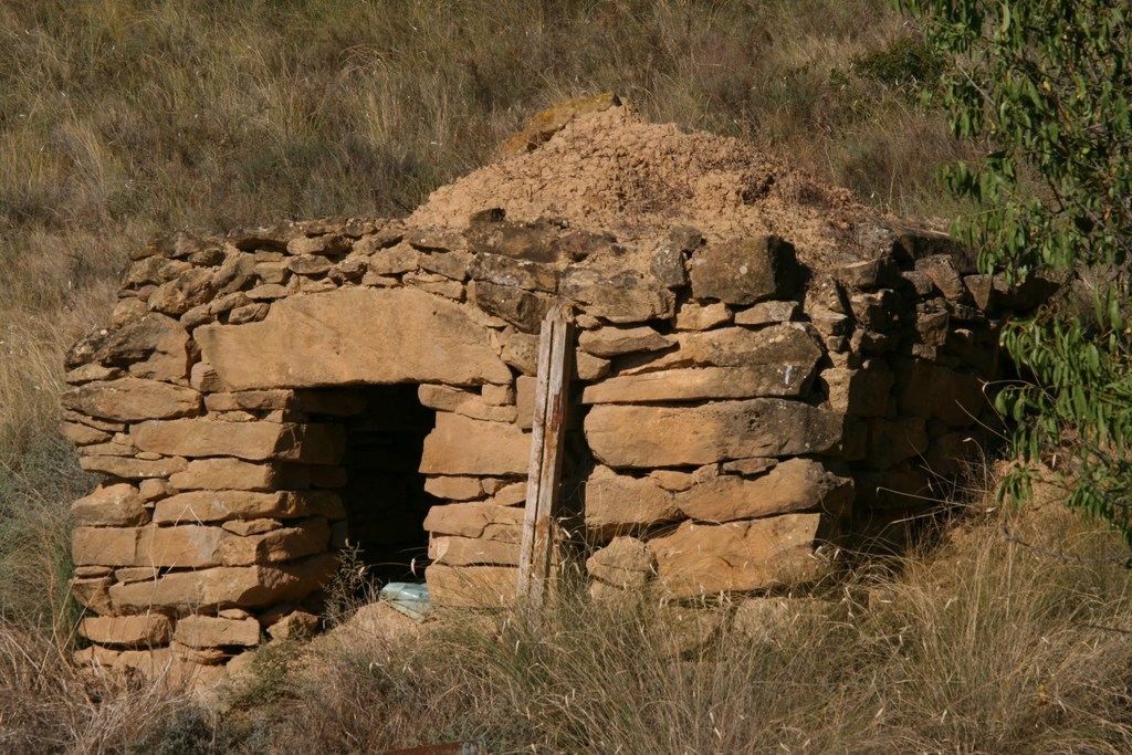 Cabaña de los Folleros en el Romeral